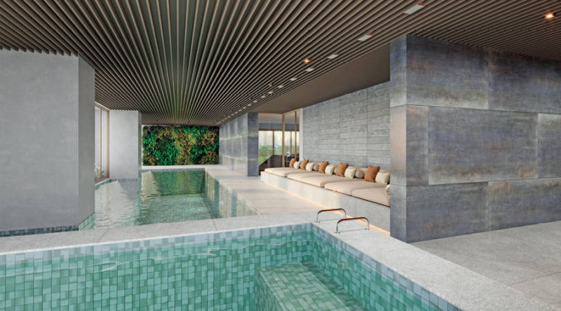 San Paolo Pinheiros - Piscina coberta aquecida
